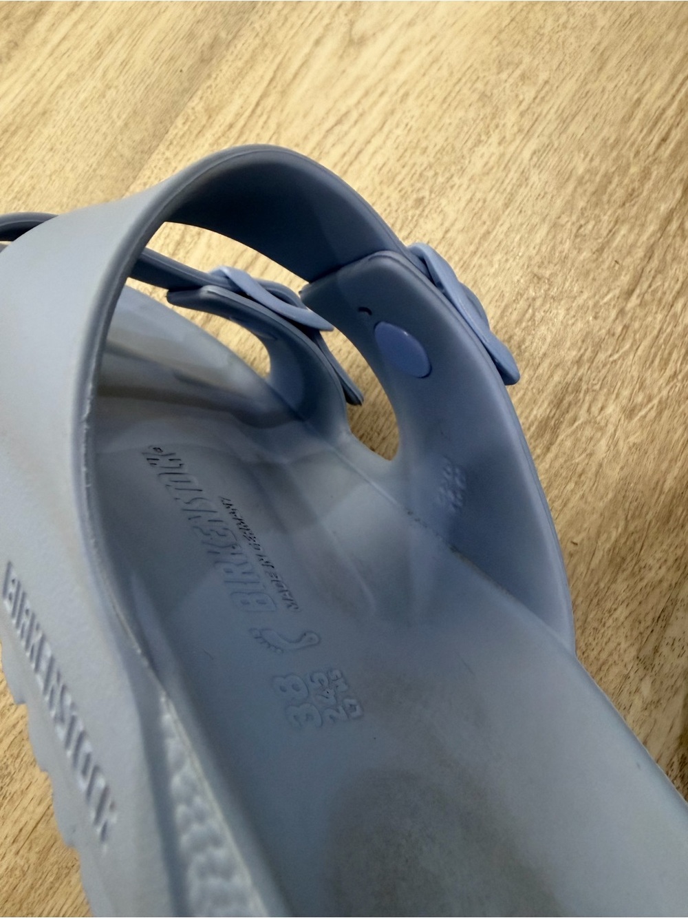 Birkenstock Arizona EVA womans 8 periwinkle blue - Picture 10 of 12